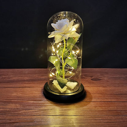 LED enchanted galaxy rose romantic gift display