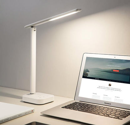 rechargeable LED desk lamp for students with eye care night reading