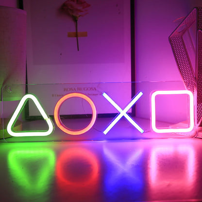 LED creative pendant light acrylic backboard style