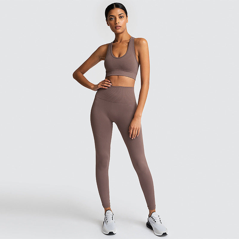 women’s yoga and fitness outfit set gym wear