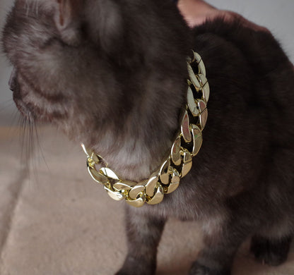 gold chain for pets stylish necklace