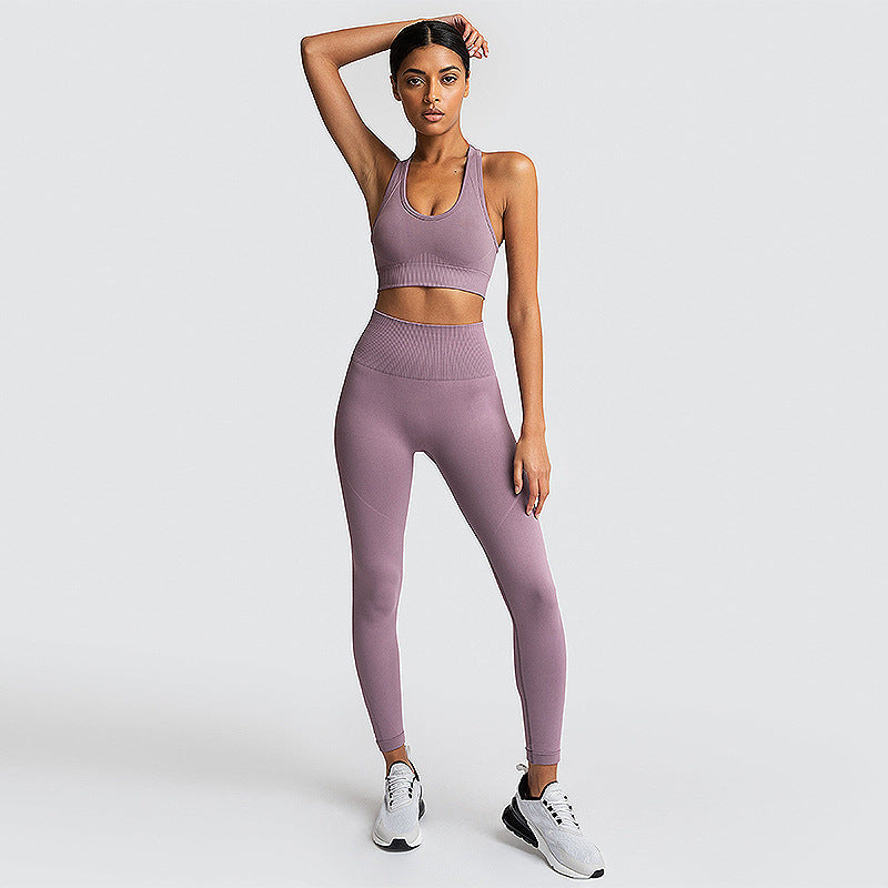 women’s yoga and fitness outfit set gym wear