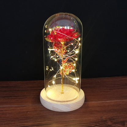 LED enchanted galaxy rose romantic gift display