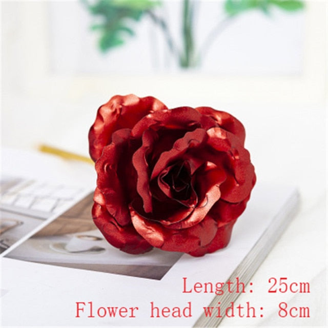 vLED enchanted galaxy rose with colorful lighting effect
