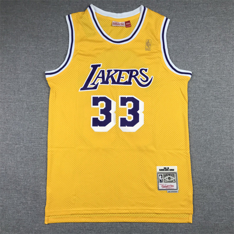 lakers johnson 33 vintage jersey basketball tank top