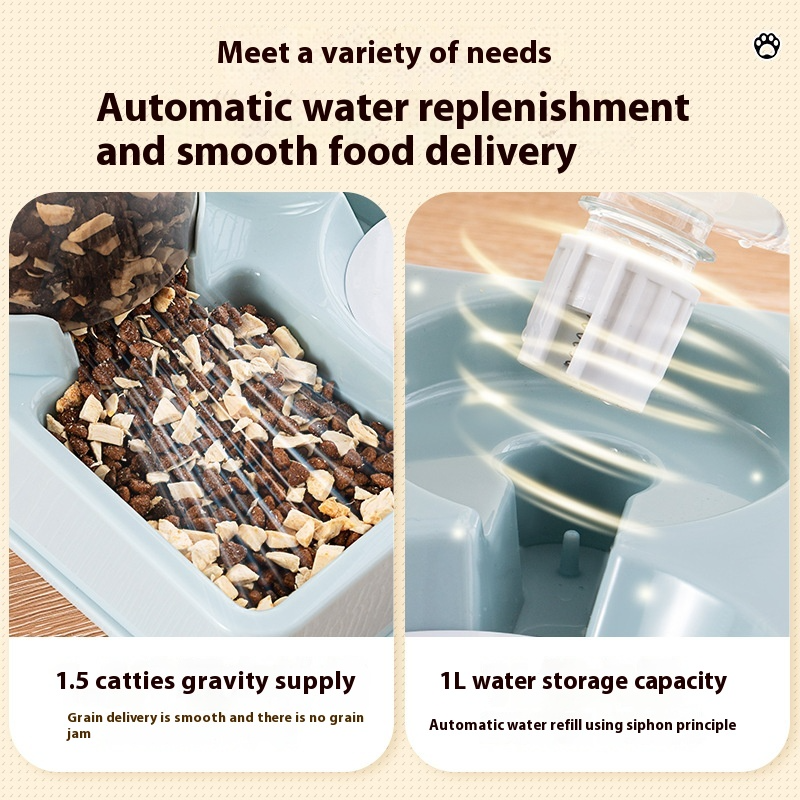 automatic pet feeder water dispenser for cats and dogs