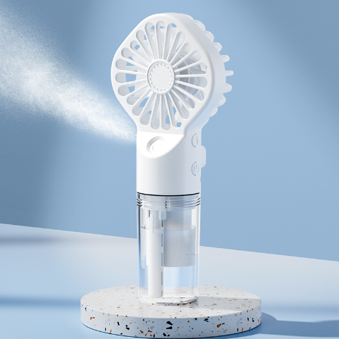 mini portable spray cooling fan mist function