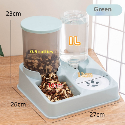 automatic pet feeder water dispenser for cats and dogs
