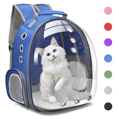 cat backpack carrier bubble transparent window