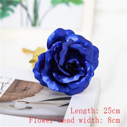 vLED enchanted galaxy rose with colorful lighting effect