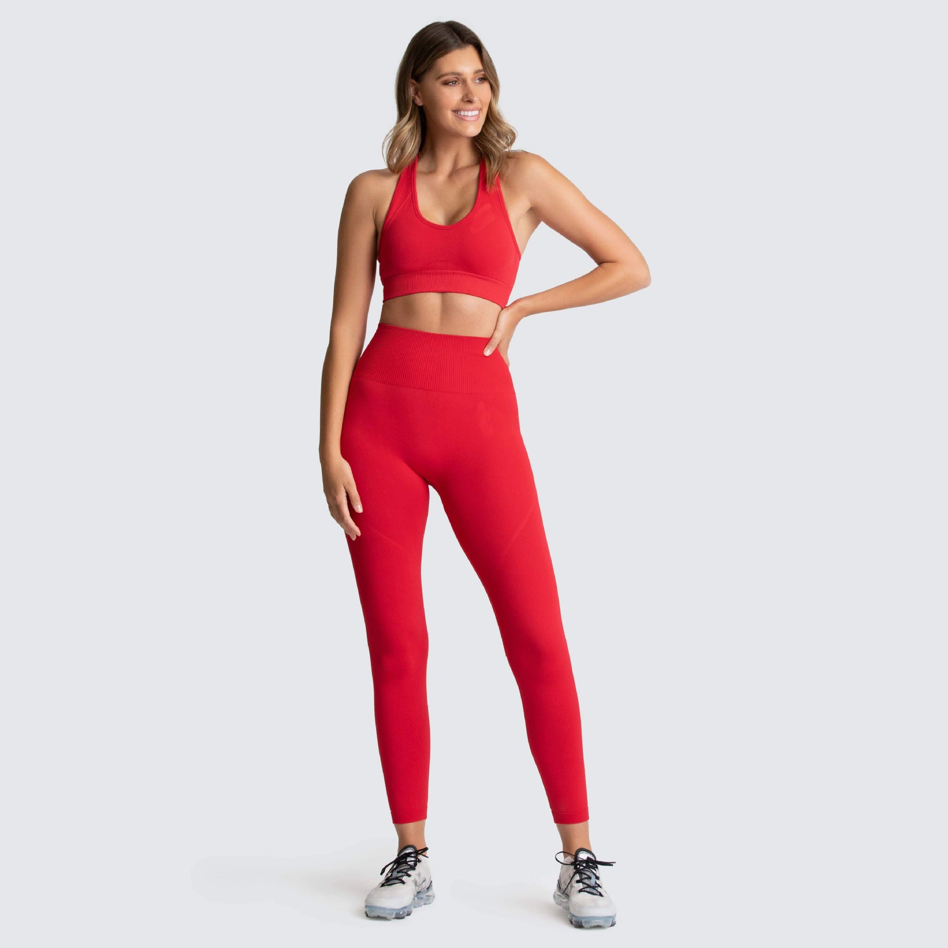 women’s yoga and fitness outfit set comfortable stretch fabric