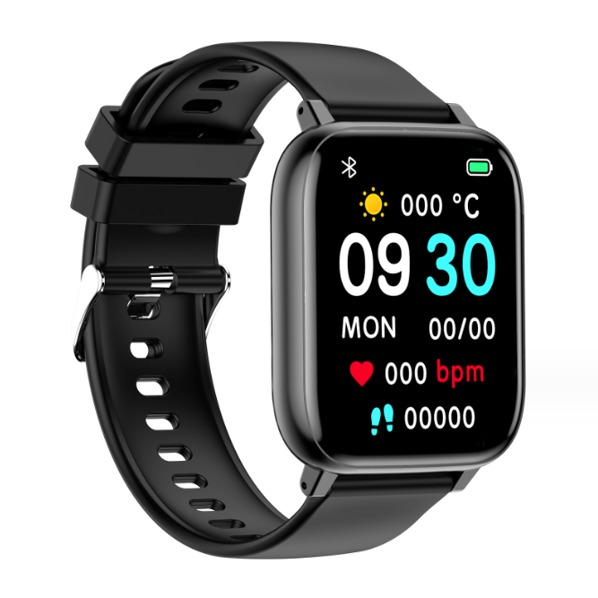 waterproof smartwatch with health monitoring display