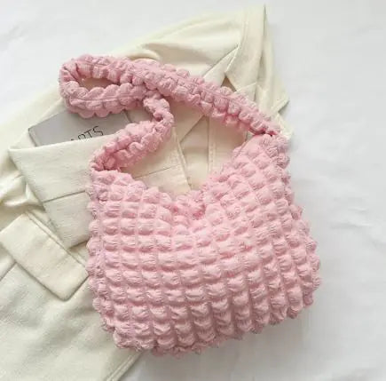 Quilted tote bag lightweight everyday use