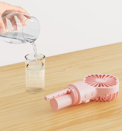 mini portable spray cooling fan outdoor cooling