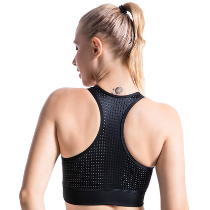 lace sports bra for running and yoga workout wear