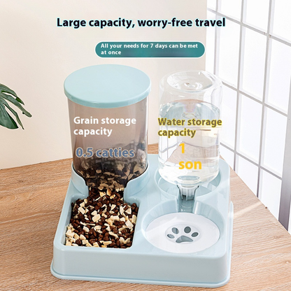 automatic pet feeder water dispenser for cats and dogs