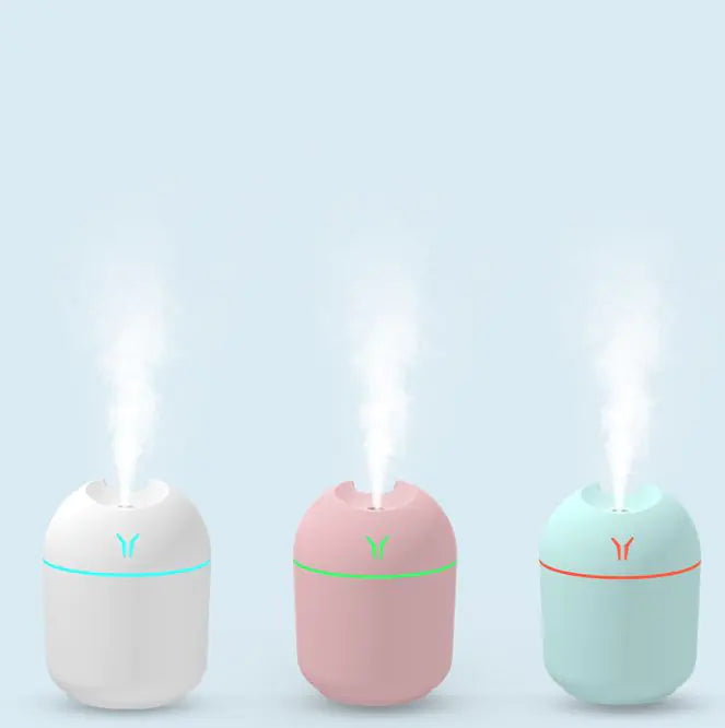 Mini desktop aromatherapy humidifier USB powered design