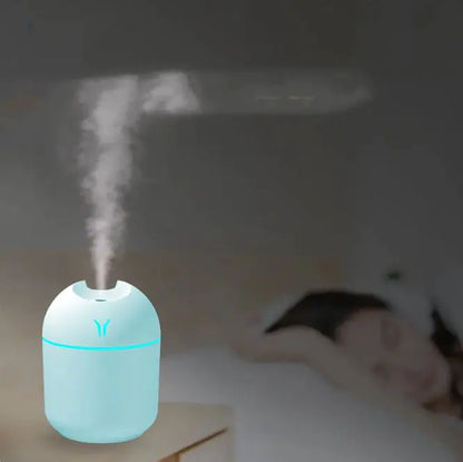 Mini desktop aromatherapy humidifier USB powered design