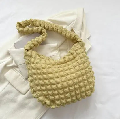 Quilted tote bag lightweight everyday use